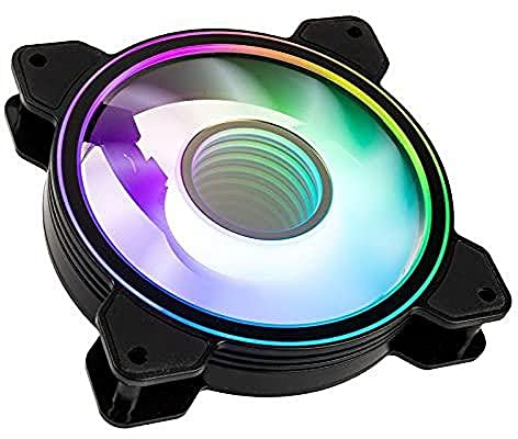 Kolink UMBRA VOID 120mm PC-Gehäuse-Lüfter Schwarz (B x H x T) 12.5 x 3 x 17 mm