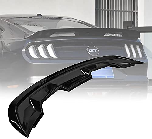 Trunk Wings Spoiler für Ford Mustang GT500 2015-2021 GT Style Heckspoiler Flügel Heckdeckel Schwarz