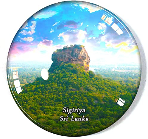 Sigiriya Sri Lanka Kühlschrankmagnet Kühlschrank Gefrierschrank Magnet Souvenir Dekoration Magnet Aufkleber Glas Handwerk