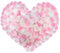 AWARDSEN 3000PCS White Fake Rose Flower Petals Artificial Silk Rose Flower Petals Bulk Rose Flowers Petals for Room Home Wedding Decoration Rose Petals for Romantic Night for Her Set