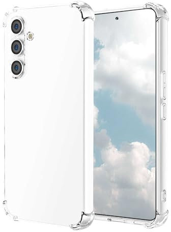 OcioDual Custodia Protettiva in TPU per Samsung Galaxy A54 5G, Cover Trasparente con Protezione per la Fotocamera Posteriore, Angoli Rinforzati,Gel di Silicone Flessibile, Antiurto