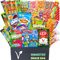 30 Vegane Süßigkeiten aus aller Welt in einer Box auch als Geschenk oder zum Geburtstag - Süssigkeiten XXL Mix vegan, vegetarisch, laktosefrei