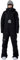 HOUZONIY Einteiler Skioverall Damen Schneeanzug Skioverall Skifahren Skianzüge Overall Jumpsuit Frauen Snowboard Skisuit Outdoor Sport(Schwarz S)