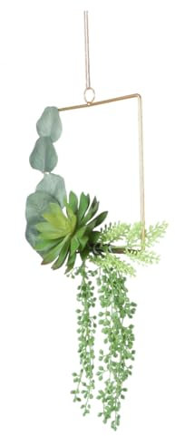 Zerodeko Blumenkranz Aus Metall Reifenkranz Mit Blumen Kranz Aus Drahtreifen Wandgirlandengrün Wandgirlande Grün Eisen Geometrischer Blumenkranz DIY Blumenreifen Plastik Künstlich Zubehör