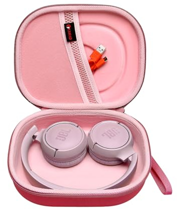 XANAD Hartschalenkoffer kompatibel mit JBL Live oder Tune Kopfhörern, passend für JBL Live 770NC/660NC/650BT/460NC/670NC oder JBL Tune 510BT / 770NC/710BT/720BT/760NC/700BT/520BT Bluetooth Wireless