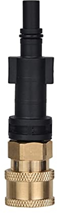 High Pressure Snow Foam Lance with 1/4inch Quick Disconnect Connector Foam Nozzle - Power Washer Fitting Replacements (For Black Decker)