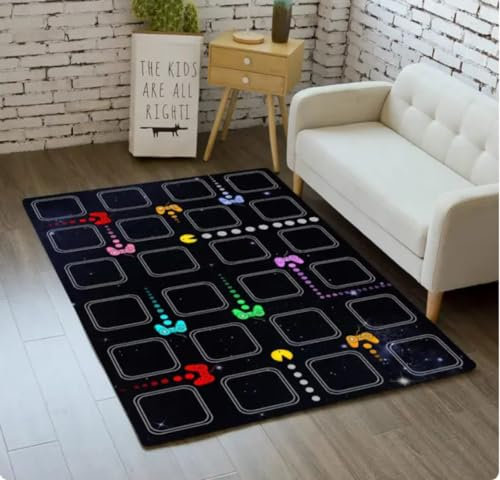 QMETOS Gaming Controller Area Rugs for Boys Room Gamer Living Room Carpet Hallway Balcony Runner Mat Bedroom Doormat 80X150Cm