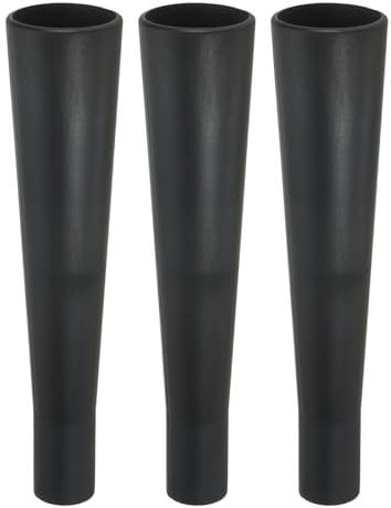 PATIKIL Baseball Batting Tee Replacement 3 Pack Rubber Cup Ball Rest for Baseball Softball Practice Training Hitting, Black