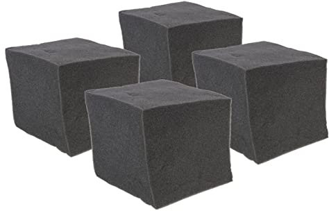 BESTonZON 4pièces Lot De Blocs Acoustiques Pour Absorption Sonore Isolants Phoniques Coton Absorption Du Bruit