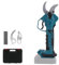 Akku Astschere für Makita 18V Batterie, Max 40mm Schnittdurchmesser, 4 einstellbare Breiten, Elektrische Gartenschere mit LCD-Anzeige, elektrische astschere für Zweige,Sträucher,Stämme (Ohne Akku)