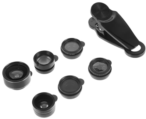 Gadpiparty Telefonkamera Objektiv Set Weitwinkel Makro Fisheye Für Handy-Fotografie Clip Linse Installieren Geeignet Für Und