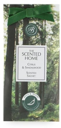 ASHLEIGH & BURWOOD Citrus & Sandalwood Slim Scented Sachet