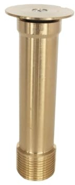 Springbrunnen Düse 1/2 3/4 1 Messing Edelstahl Pilz Brunnen Düsen Garten Sprayer Kopf Vorhang von Regen Düse(1l2 x 3l4 (Brass))