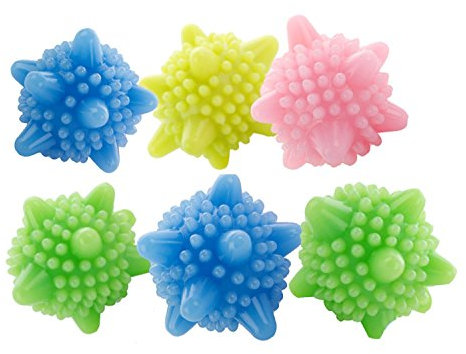 Lavado pelota pelotas de secado suave ropa pelotas lavadora Laundry pelotas reutilizables (6 unidades)