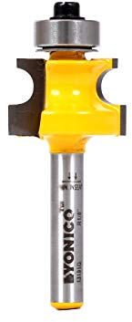 Yonico 13191q 1/4-Inch Bead Bullnose Bead Router Bit 1/4-Inch Shank