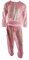 Haian PVC-Jogginganzug/Saunaanzug (Größe M, durchsichtiges Rosa)