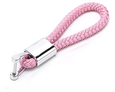 SELIYA Housse de Protection pour clés de Voiture en TPU, Convient pour Audi Q3 A4L A6L Q5 Q7 A1 A3, Porte-clés Rose