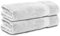 Komfortec 2er Handtücher 50x100 cm Set aus 100% Baumwolle, Frottee, Weich, Weiß