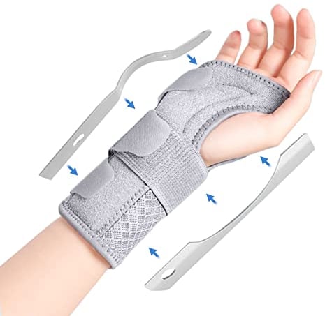 Paskyee Karpaltunnel-Handgelenkbandage für Damen und Herren, verstellbare Handgelenkschiene für rechte und linke Hand, Schmerzlinderung bei Arthritis, Sehnenscheidenentzündung