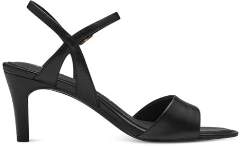 Tamaris Damen Sandaletten, Frauen Sandalen,Strandschuhe,high Heels,Stilettos,offene Absatzschuhe,hoher Absatz,Sommerschuhe,Black,40 EU