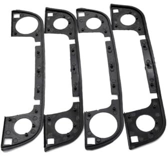 TUHBCX Auto Türgriff Abdeckung 4 Stück Links Rechts Hinten Vorne Türgriff Gummidichtungen Dichtungen Für BMW E36 E34 E32 3 5 7 Serie