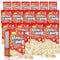 SOL 48pk Bulk Stop 'n' Pop Microwave Popcorn, Sweet Flavoured Pop Corn Kernels, Easy to Prepare, Ideal for Sharing Fun Moments at Home & Family Movie Nights (16 Boxes with 3 Bags Per Box)
