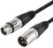 IBRA XLR Mic Cable Premium Quality Pro Microphone Lead | Balanced Male XLR to Female XLR | 4 Metre | Clearer Sound for PA Systems, Studio Recording, Mixers, Amplification & Speakers - BLACK