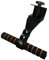 FXR Sports Under Door Sit-Up Bar, Black