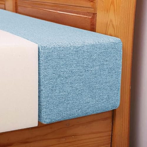 ELYSYSRL Bettlückenfüller Kopfteil 200/180/160 Beistellbett Matratzenverlängerung, Stützfüller mit abnehmbarem Bezug, rechteckiges Sofa-Nackenrolle, Armlehnen-Kissen(#7,100x20x3cm/39x8x1.2in)