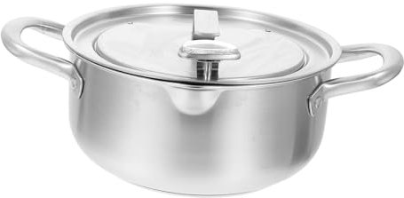 Garneck Sarten Portátil Freidora Antiadherente Freidora con Control Sarten INOX Aceite Eficiente