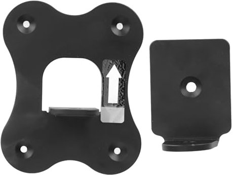 Rankomu Metal Speaker Wall Bracket Metal Speaker Wall Bracket for Samsung SWA 9500S XZ HW Q900A HW Q800A HW Q700A Soundbar, Rear Surround Speaker Mounts, Easy Installation, Black