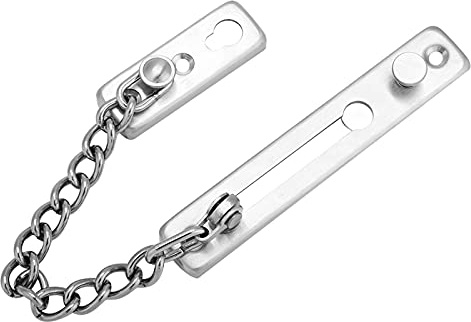 Stainless Steel Anti-Theft Lock for Home and Hotel Security - Durable Inside Door Locking System