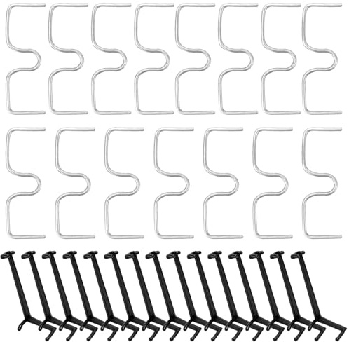 Rierousy 30pcs Astspreizer Obstbaum, Astzieher Halter für Obstzweige, 15 Obstbaumspreizer aus Kunststoff und 15 Obstbaumspreizer in M-Form, Zum Spreizen und Ebnen von Obstbaumzweigen