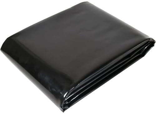 Rivestimento per laghetti 3x4m, 4x6m, 5x8m, 8x10m, 10x12m, preformato, per laghetti esterni, laghetti per pesci, cascate e fontane, membrana resistente per piscine da giardino, a prova di perdite.(4x8