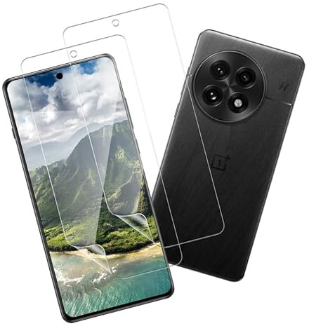 Joywing für 2 Stück Schutzfolie OnePlus 13 Schutz Glas, Soft TPU Anti-Kratzen Folie OnePlus 13 5G Displayfolie Sensitive Touch Displayschutz, Anti-Bläschen Glasfolie