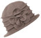 Urban GoCo Damen Vintage Bucket Hut Wintermütze Beret (#2 Khaki)