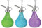 Esschert Design Pflanzensprüher aus Glas/Kunststoff, 9,3 x 9,3 x 20 cm, farbig sortiert in grün, blau, lila