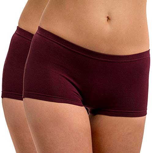 HERMKO 5700 2er Pack Damen Panty aus anschmiegsamer Baumwolle/Elastan