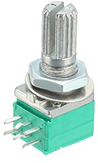 sourcing map RK097G 10K Ohm Variable Widerstände Dual Drehen Rotary Potentiometer de