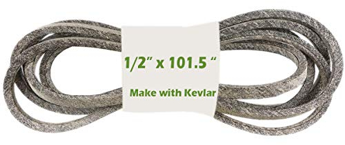 1/2 x 101,5 Trattore a cinghia da taglio per tosaerba Marca con Kevlar Sostituisci per John Deere M84136 Husqvarna 532429636 per John Deere GX25232 AYP 429636 532429636 Snapper 704430