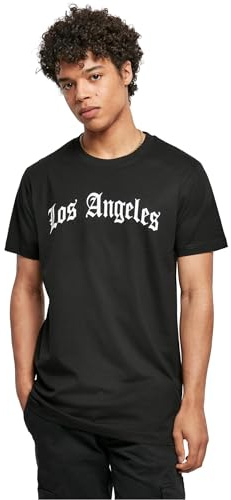 Mister Tee Herren Los Angeles Wording Tee