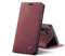 Chocoyi Kompatibel mit Huawei P30 Pro Hülle Leder,Magnetverschluss Premium PU Leder Flip Case,Standfunktion.-rot
