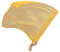 Winged Sirenny Leichte Seidenfahne, Tanzflagge Anbetungsfahne mit flexiblem Stab, Kleine Spielseide für Kinder (Gold)