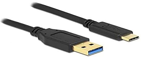 Delock SuperSpeed Câble USB 3.2 Gen 1 type A vers USB Type-C 3 m Noir