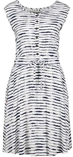 alife & Kickin and Kickin Damen ScarlettAK Dress Jerseykleid Kleid, White, M, Weiß