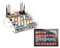 Silu- Vallejo Game Color mas Organizador pinturas acrilicas y pinceles para Mesa de Trabajo, perfecto para pintar W40K, Miniaturas, Modelismo, Maquetas