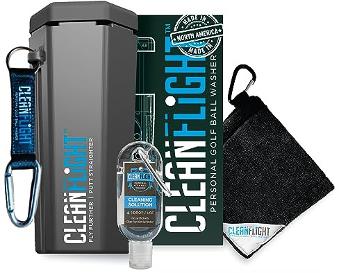 Clean Flight Premium Golf Ball Washer