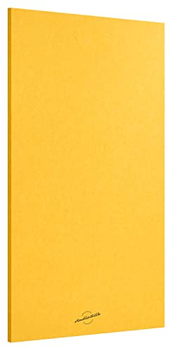 AudioSilk Acoustic Panel, Large, 116 x 58cm, Yellow