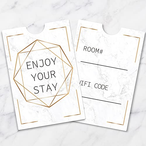 Qeeenar 2000 buste per chiavi di hotel, porta carte di credito, regali, hotel, chiavi, carte, buste, buste per biglietti da visita per affari e ufficio, 6,1 x 8,9 cm (eleganti)