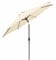 UR CHOICE 2m Parasol - Push Button Tilt Function - Garden Parasol Umbrella - Steel Parasol - Sun Shading for Beach, Garden, Patio, & Pool (Beige)